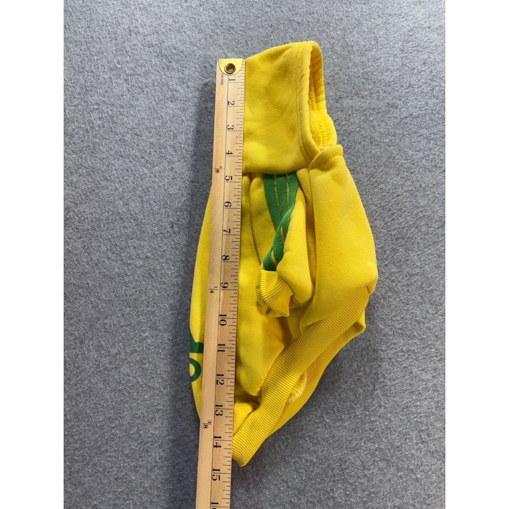 Adidog Pet Hoodie Yellow Green Stripes Graphic Dog Sweatshirt Med ** 2 Shirts ** - Picture 4 of 11